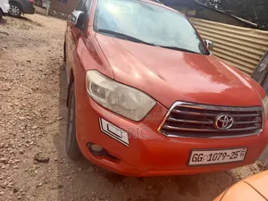Toyota Highlander 2009 Orange
