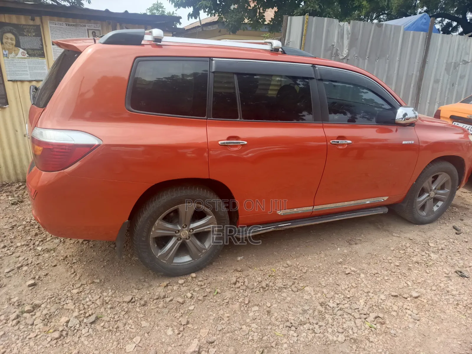 Toyota Highlander 2009 Orange
