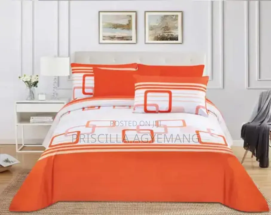 King Size 6 in 1 Bedsheet Set