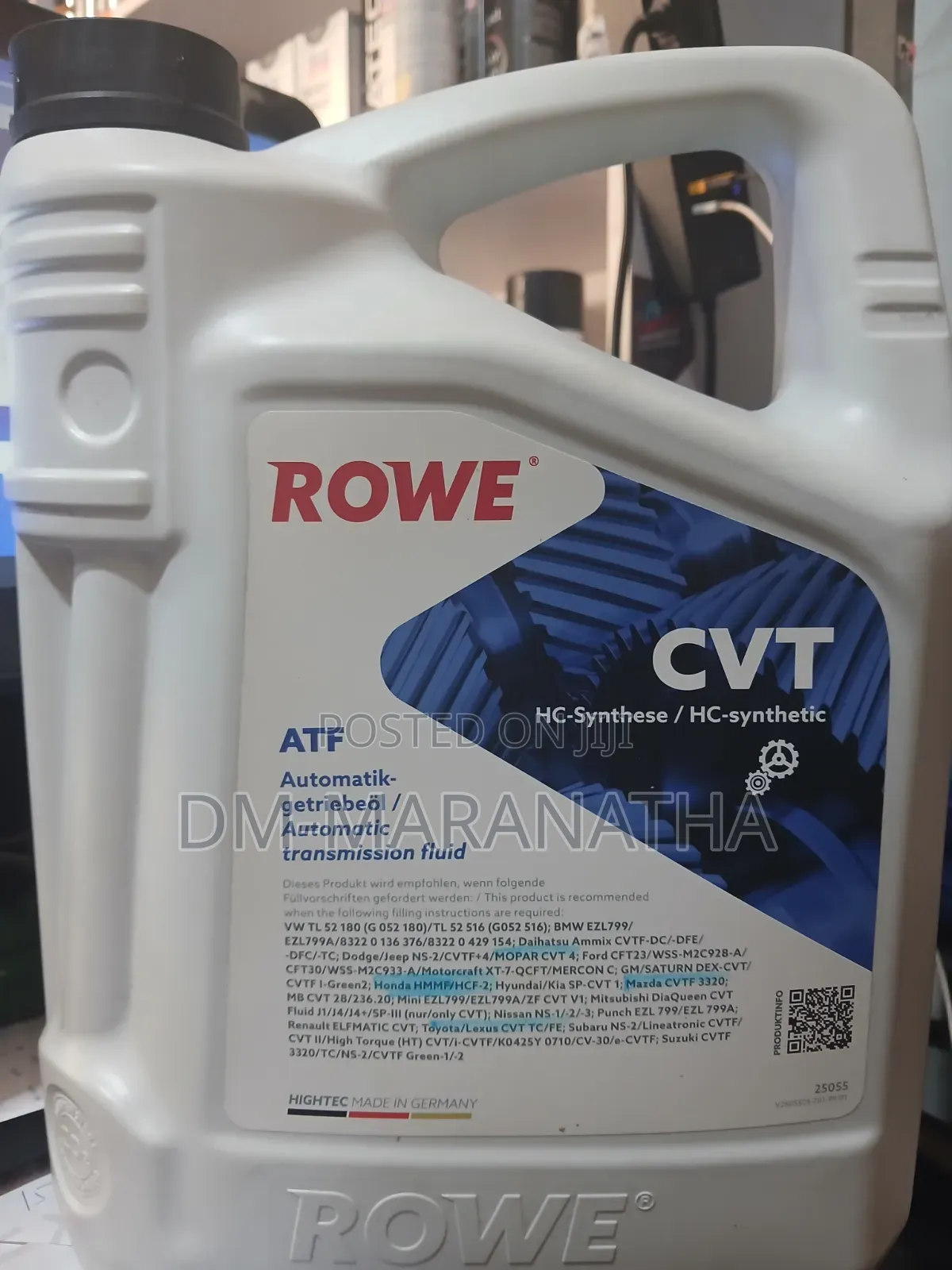 CVT Fluid 5l From Rowe Germany