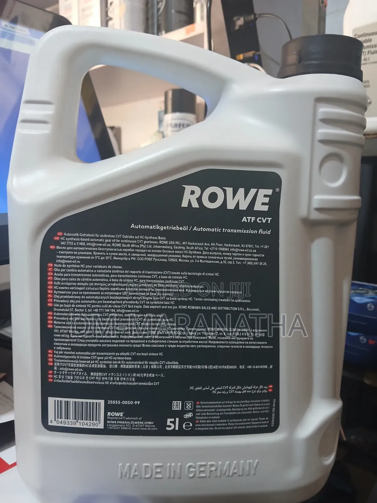 CVT Fluid 5l From Rowe Germany