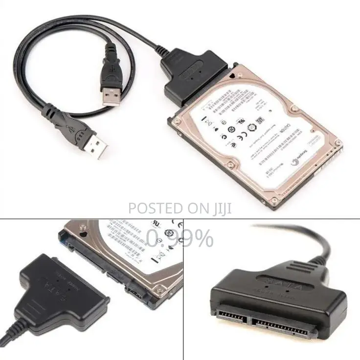 USB 3.0 to SATA III Hard Drive Adapter Onnector for 2.5/3.5 Inch HD