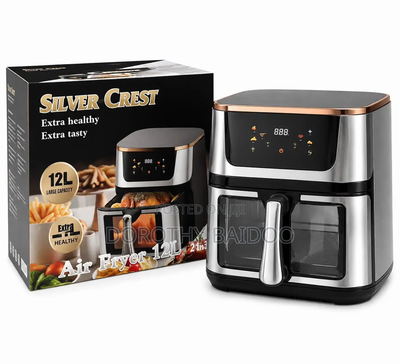 Silver Crest 12L Air Fryer GHC 1200