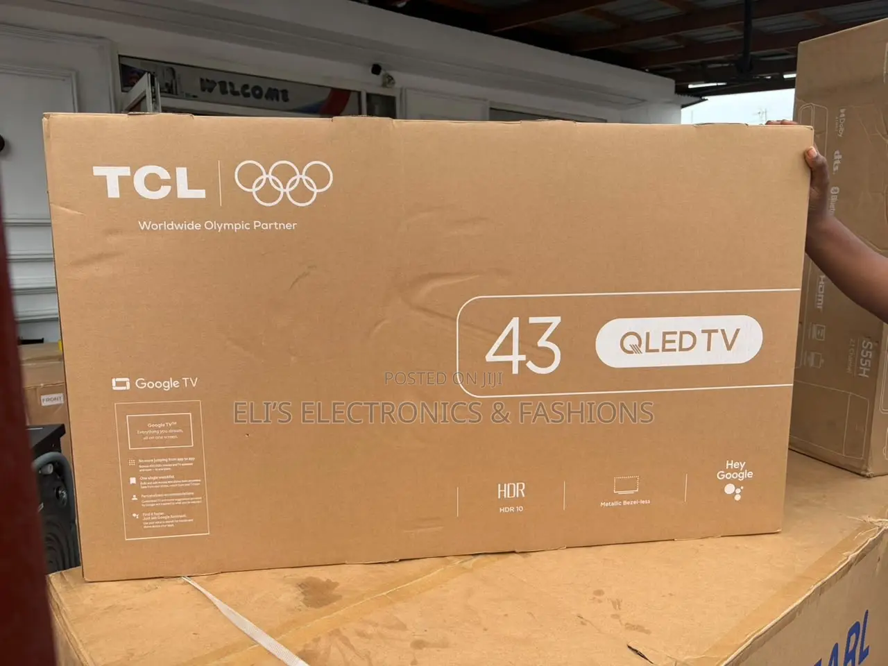 TCL 43” Smart Android Qled Led TV