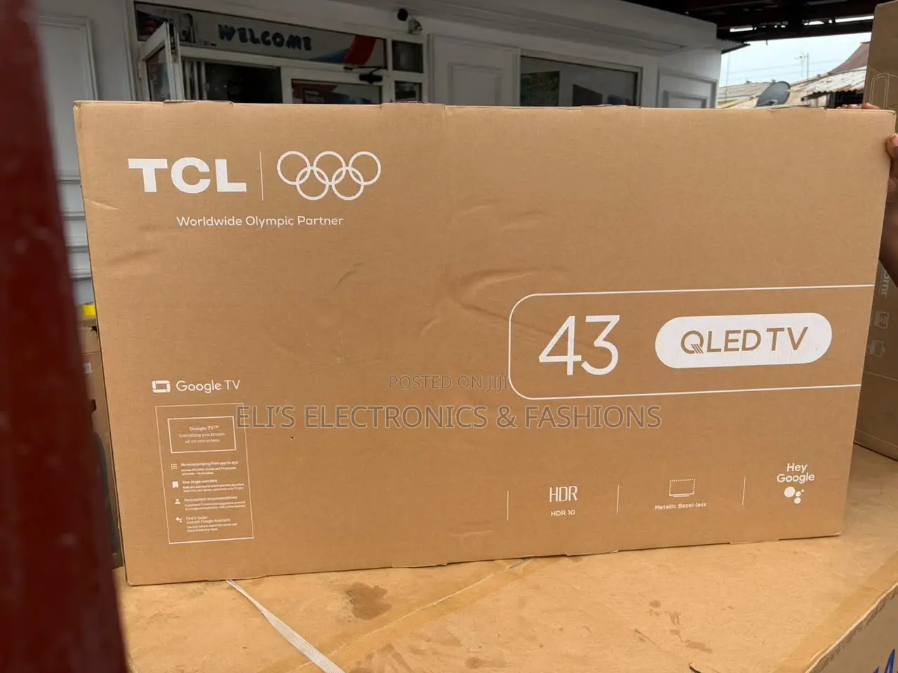TCL 43” Smart Android Qled Led TV