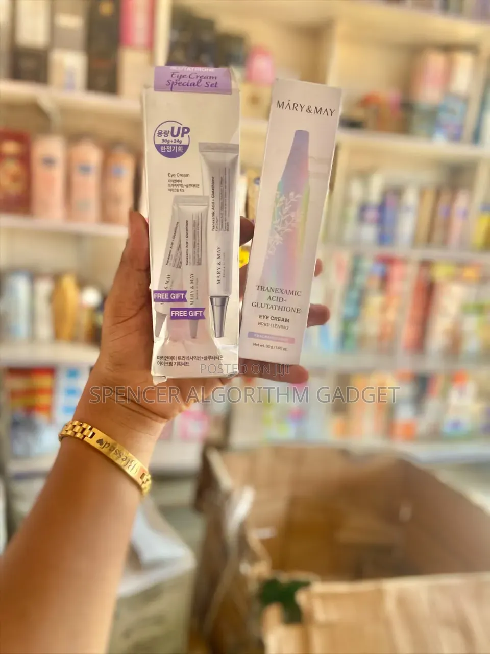 Mary May Tranexamic Acid+Glutathione Eye Cream-(Tap the Pic for Price)