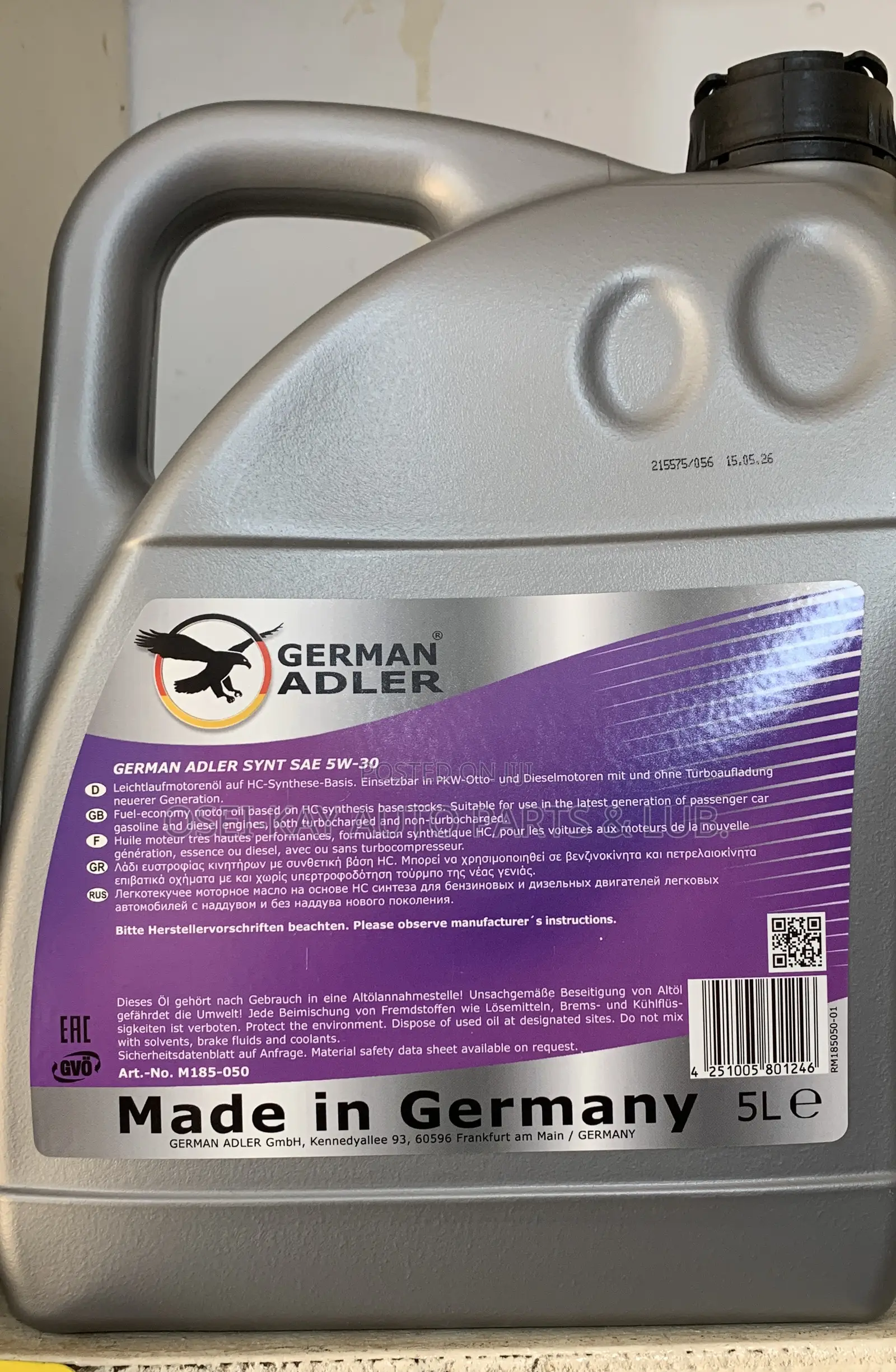 German Adler 5w30