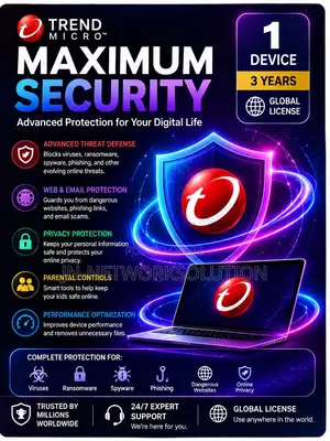 Trend Micro Maximum Security 1 Device/ 3 Years (GLOBAL)
