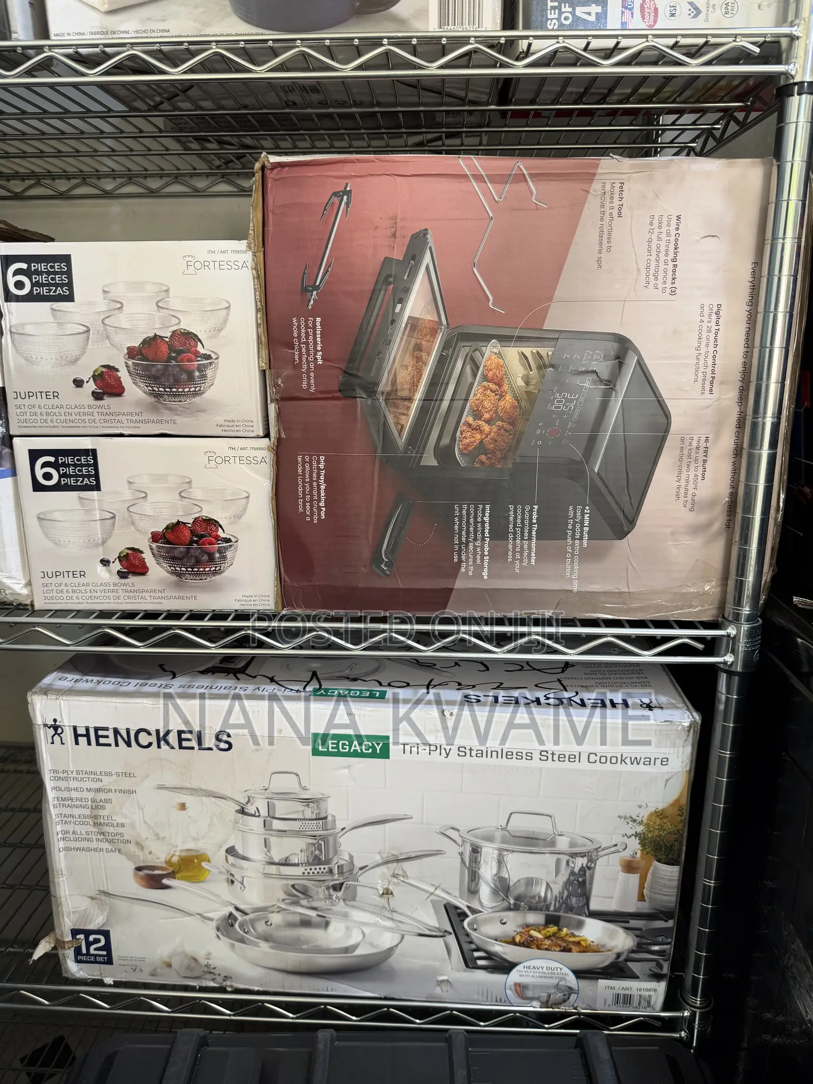 HENCKELS Legacy Stainless Steel Clad Cookware Set, 12-Pieces