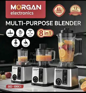 Morgan 8 in 1 Heavy Duty Commercial Blender