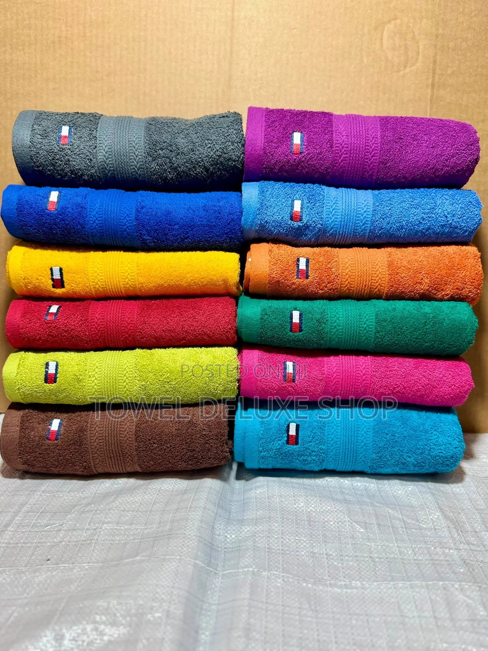 Branded Tommy Hilfiger Bath Towels