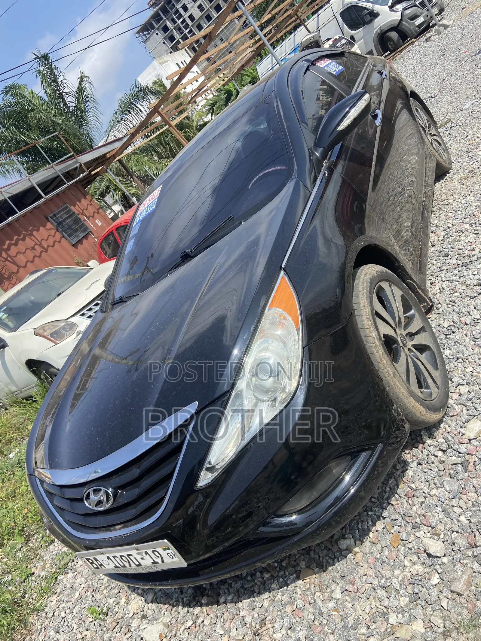 Hyundai Sonata Limited 2.0T Sedan (2.0L 4cyl 6A) 2013 Black