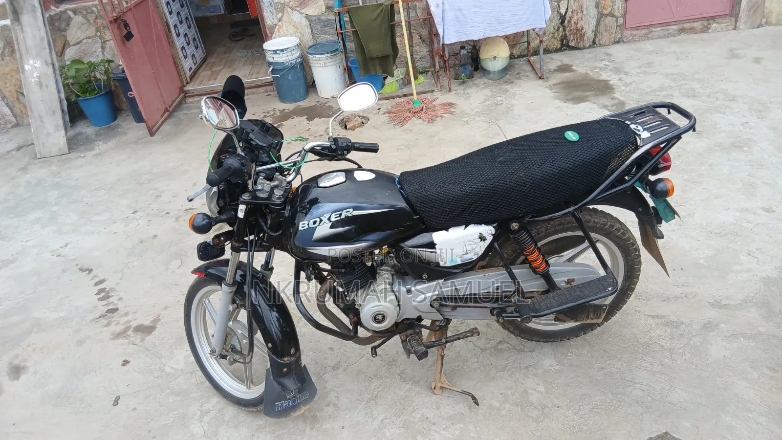 Bajaj Boxer 125 2025 Black