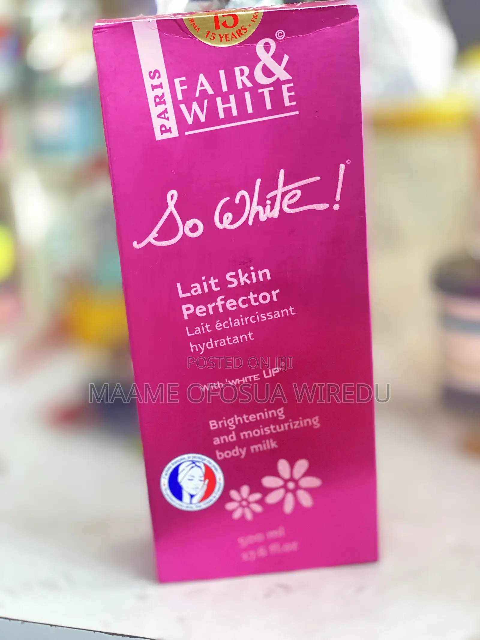 Fair and White Lotion