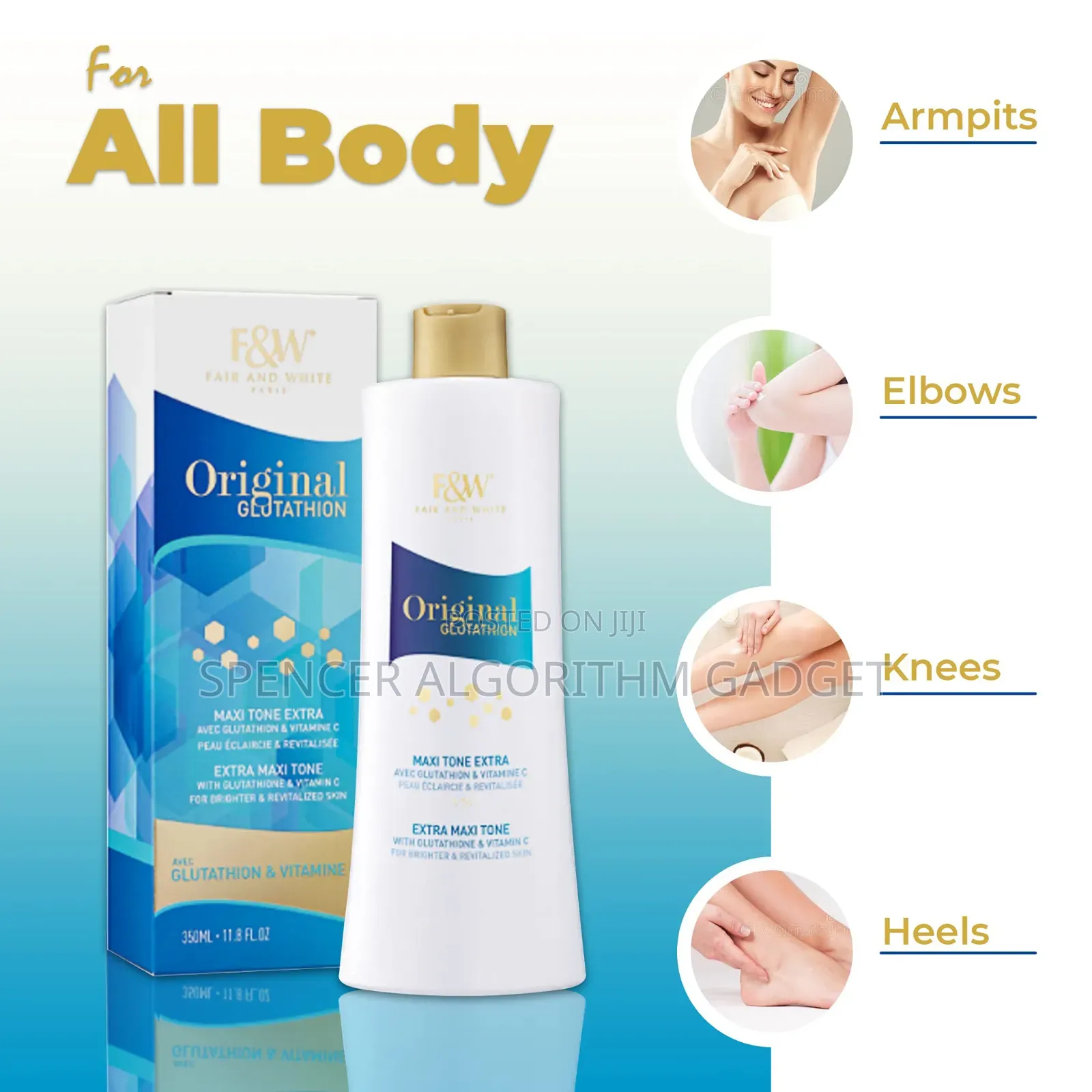 F W So White Lt/Oil/Serum/Miss White Lt/Glutathione Lt(tap for Prices