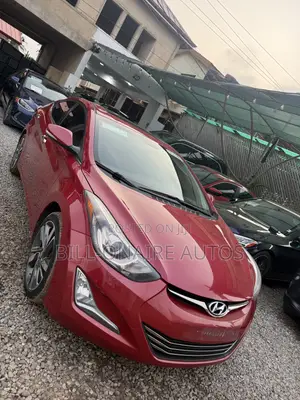 Hyundai Elantra Limited 4dr Sedan (1.8L 4cyl 6A) 2015 Red