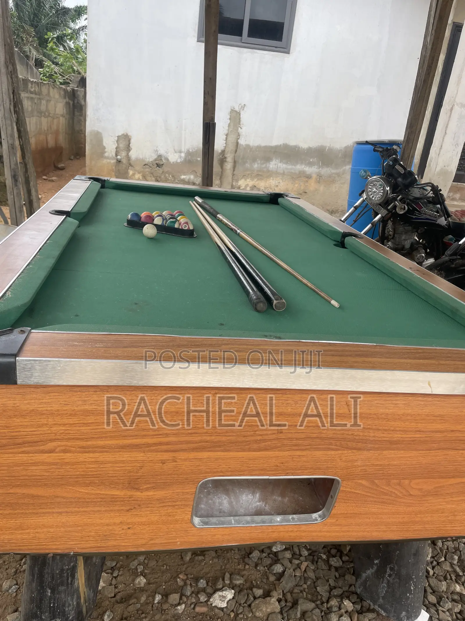 Mable Snooker Board Game Is With 100 Coins Attached for Sale