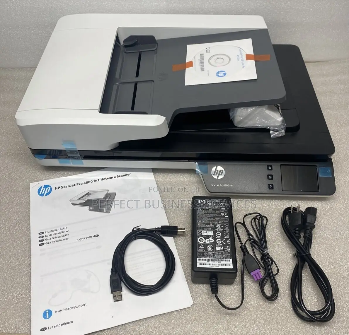HP ScanJet Pro 4500 Fn1 Network Flatbed Scanner
