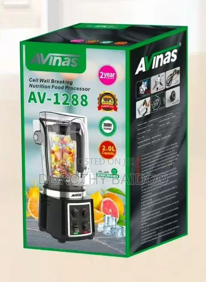 Avinas Soundproof Commercial Blender GHC 2,200