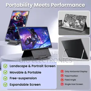 V2COM 23.8" 2. 180Hz Gaming Portable Monitor