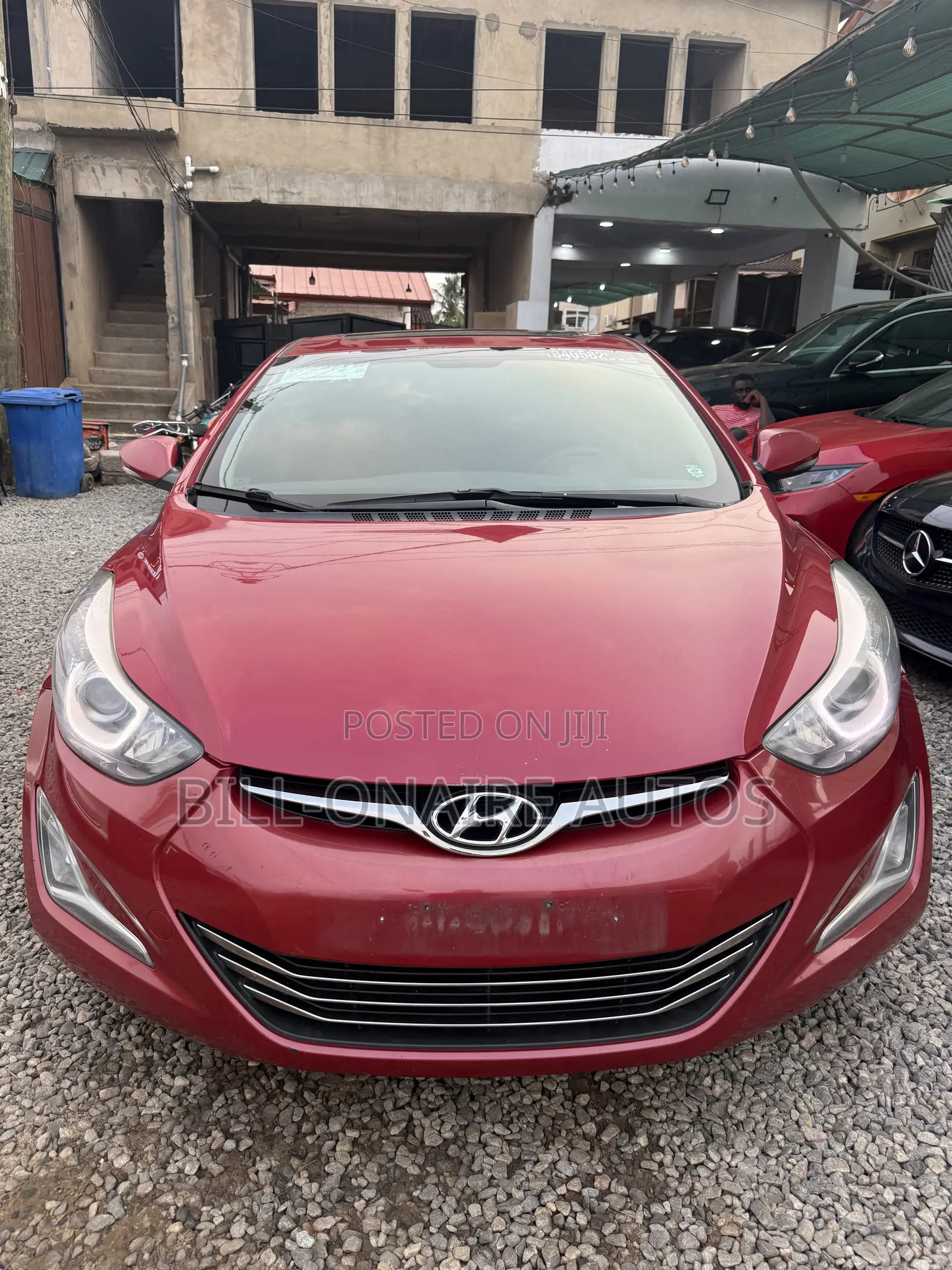 Hyundai Elantra Limited 4dr Sedan (1.8L 4cyl 6A) 2015 Red