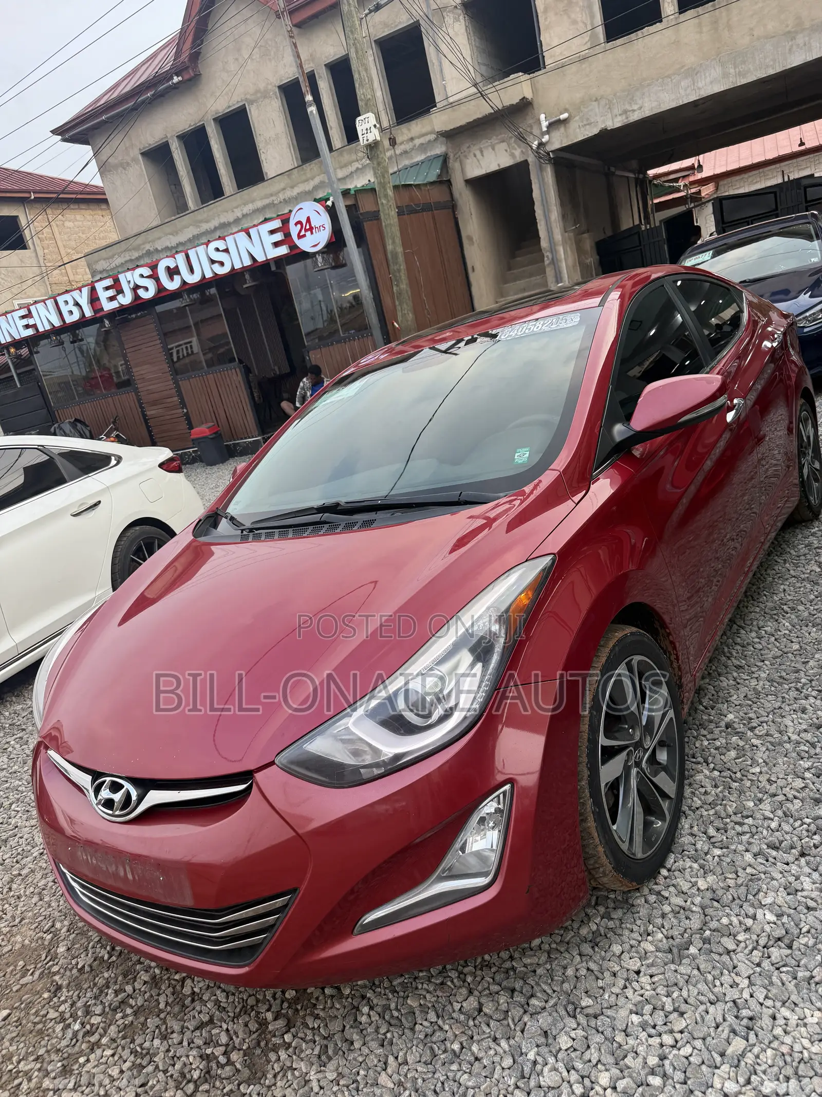 Hyundai Elantra Limited 4dr Sedan (1.8L 4cyl 6A) 2015 Red
