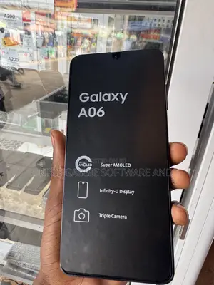 New Samsung Galaxy A06 128 GB Black