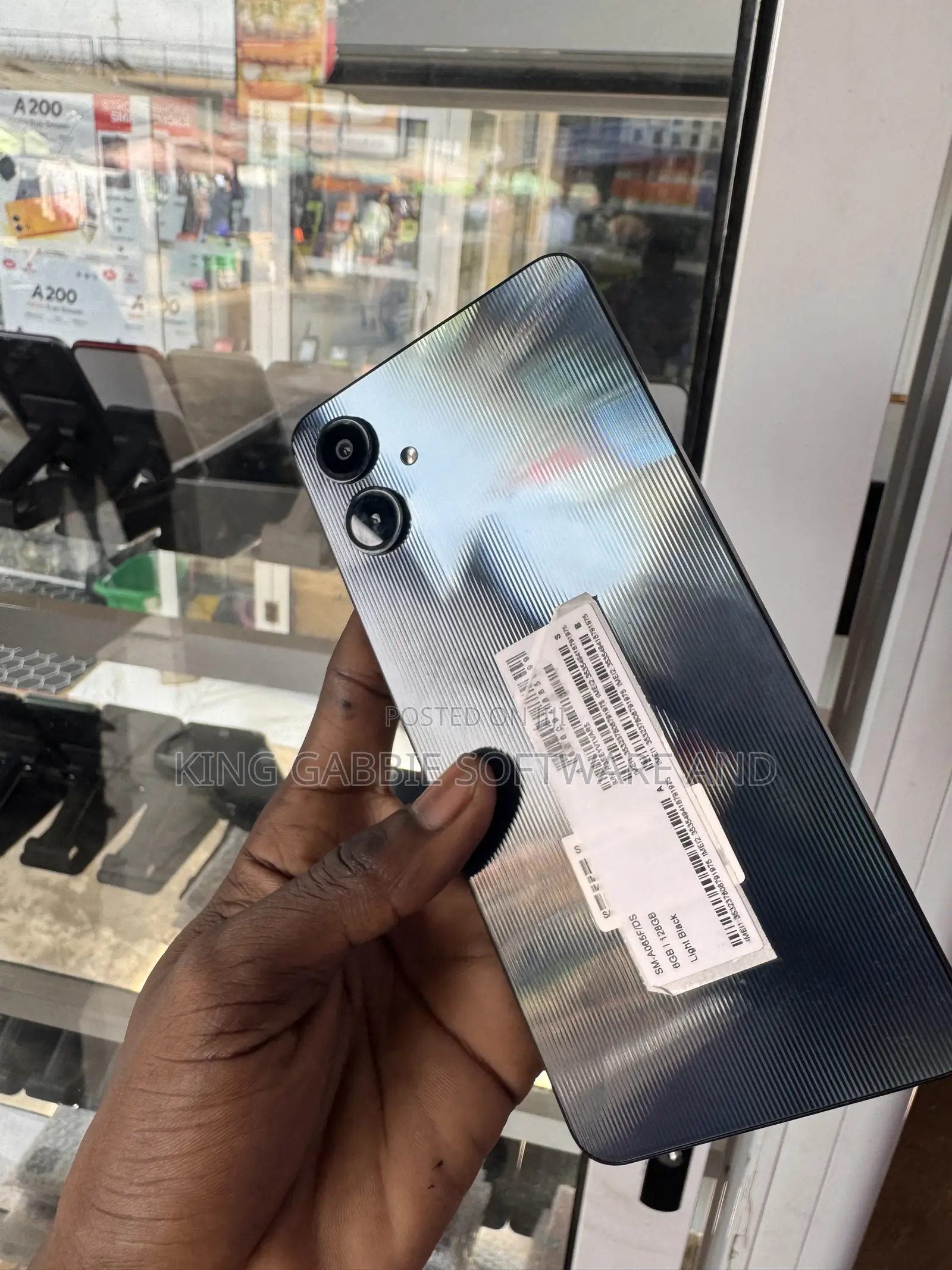 New Samsung Galaxy A06 128 GB Black
