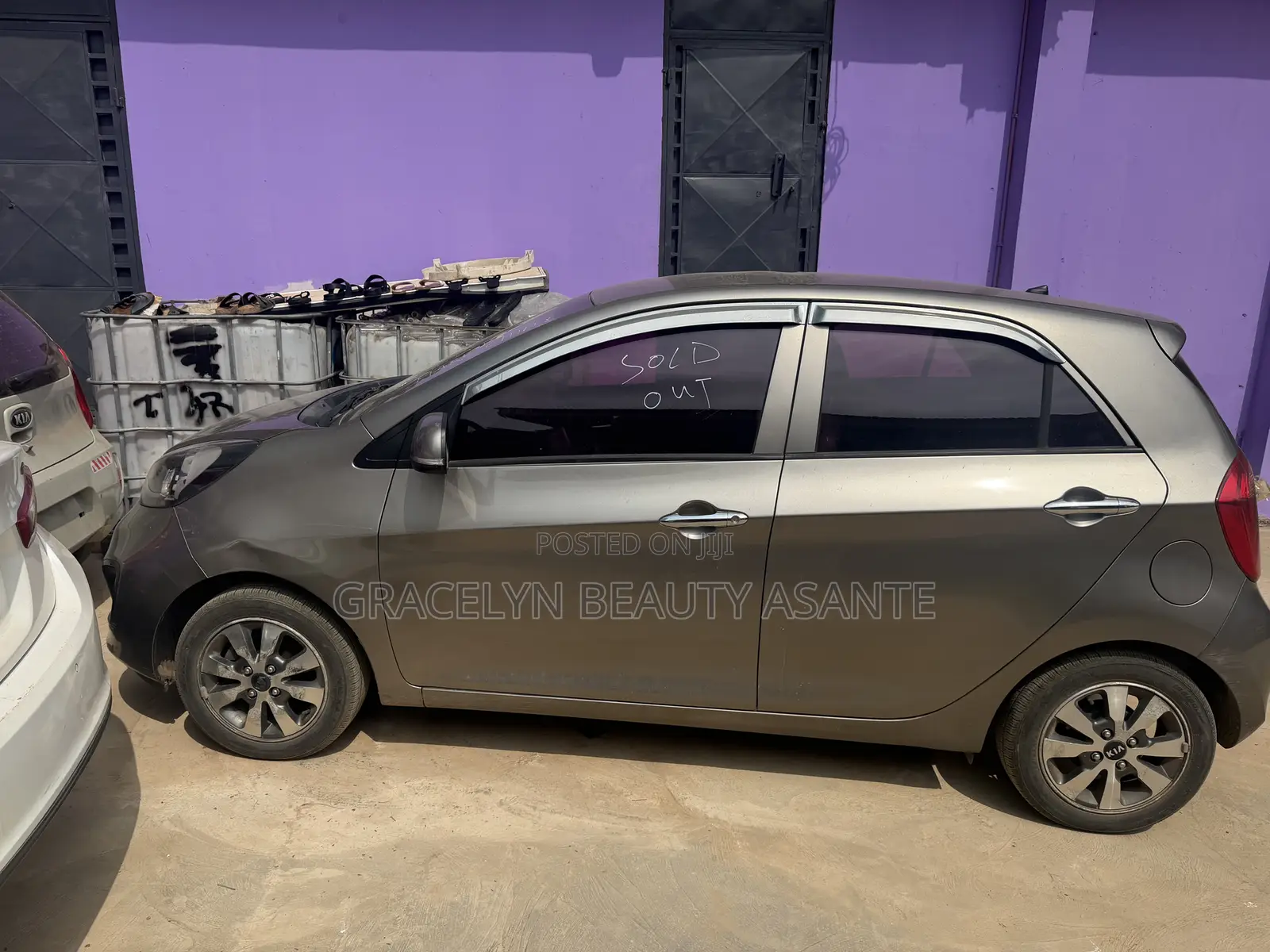 Kia Morning 2015 Gray