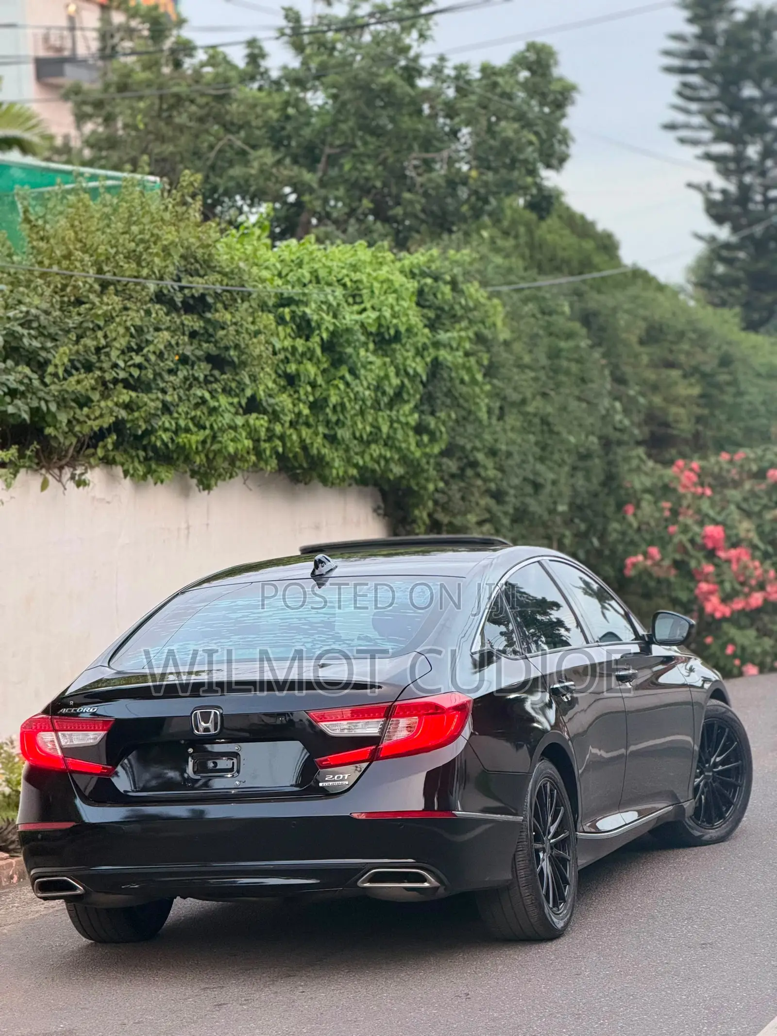 Honda Accord EX-L (2.0L 4cyl Turbo 10A) 2019 Black
