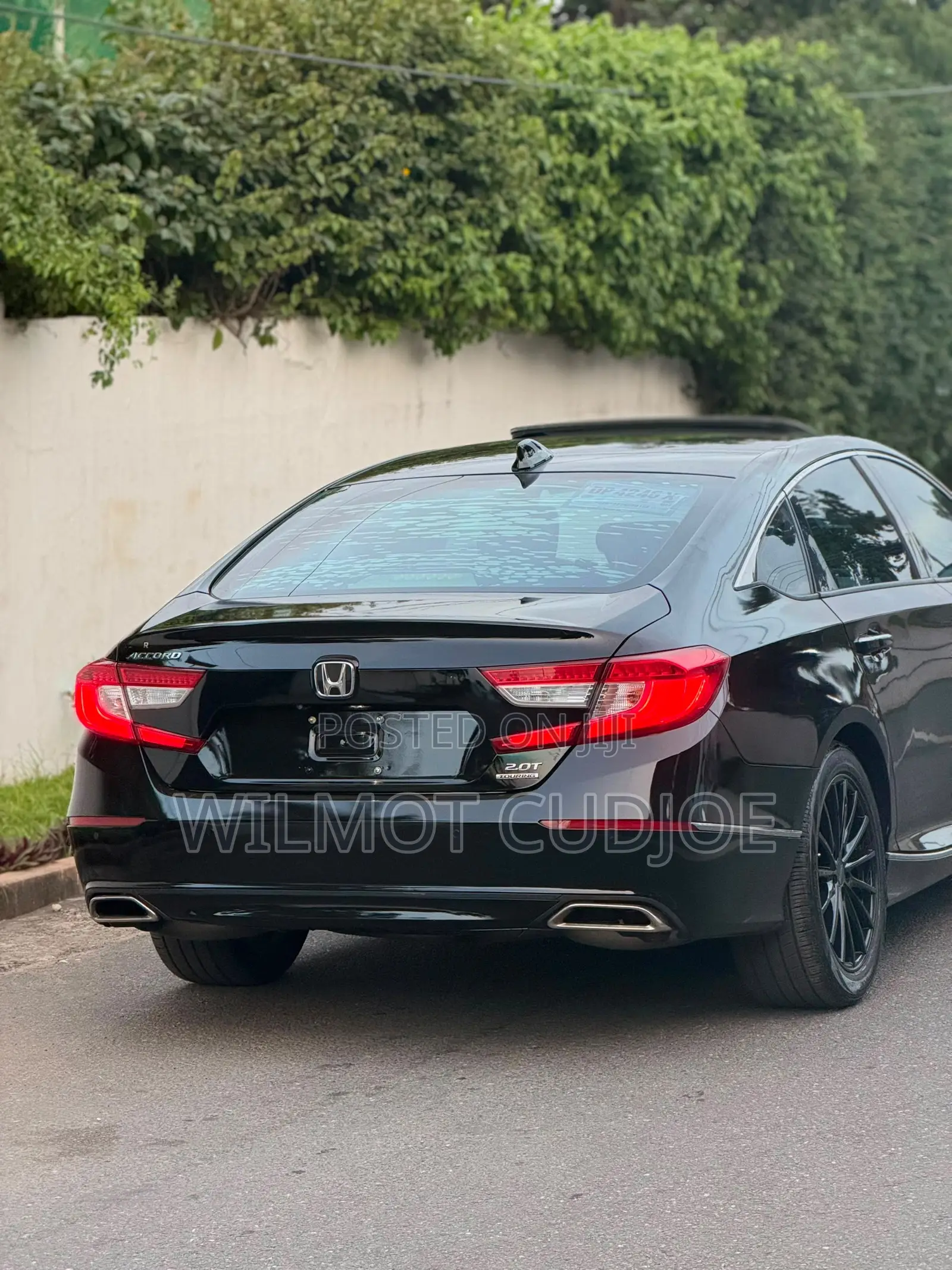Honda Accord EX-L (2.0L 4cyl Turbo 10A) 2019 Black
