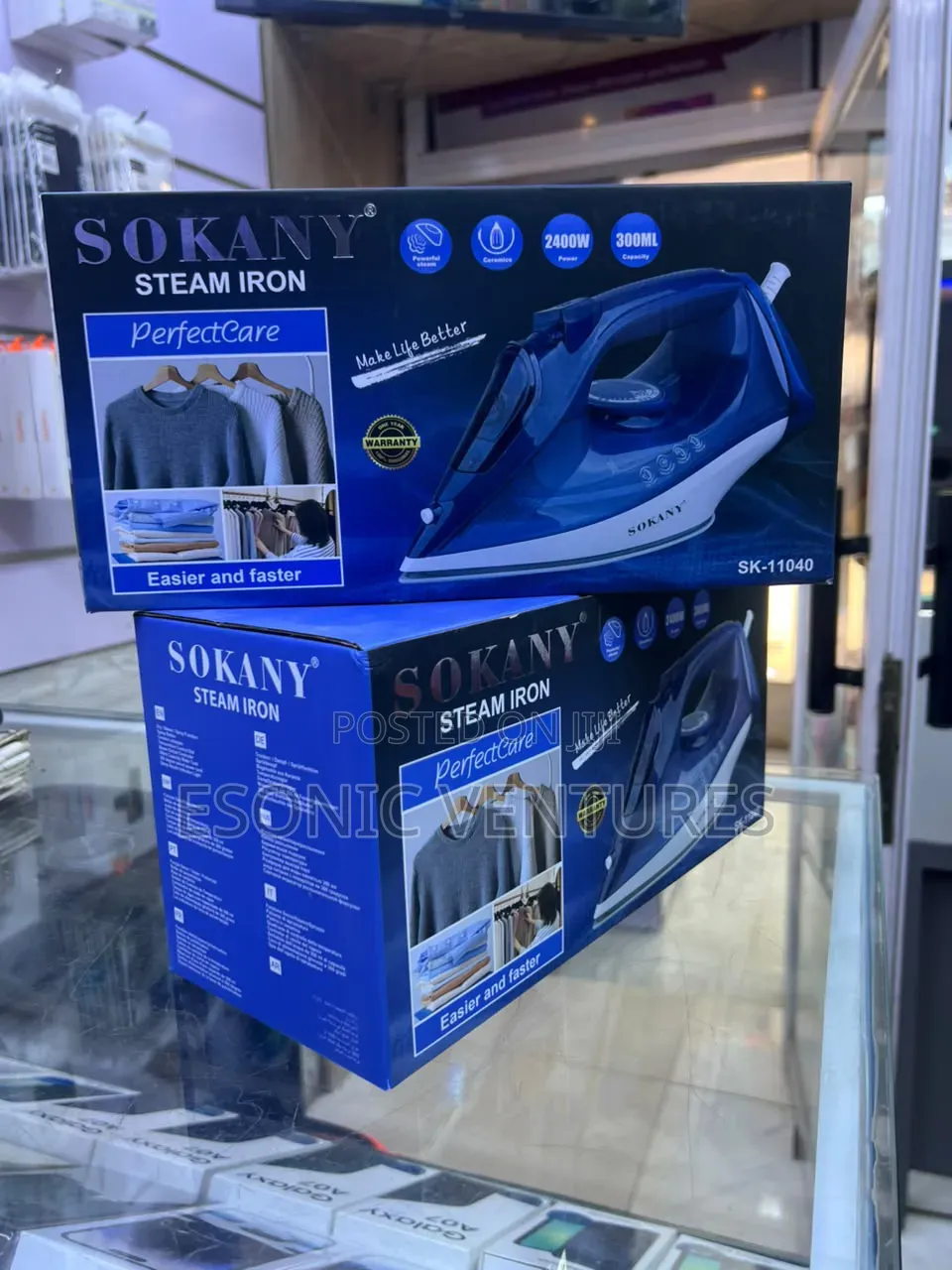 Sokany Steam Iron 300ML
