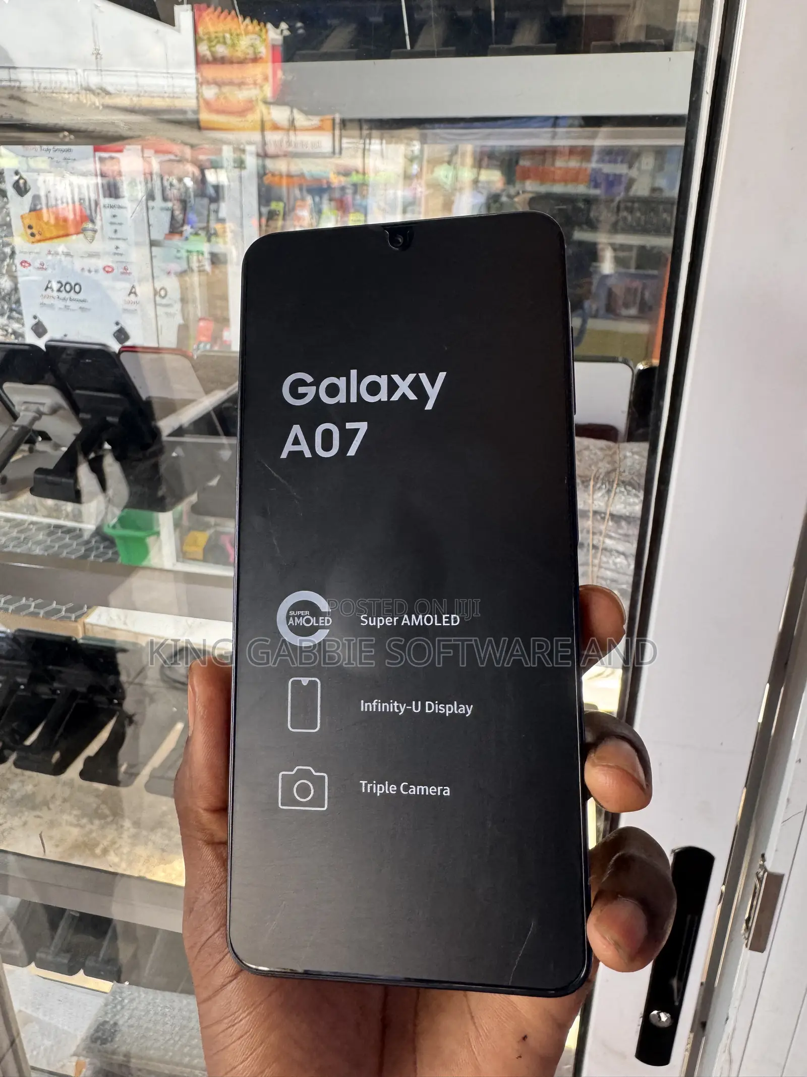 New Samsung Galaxy A07 128 GB Black