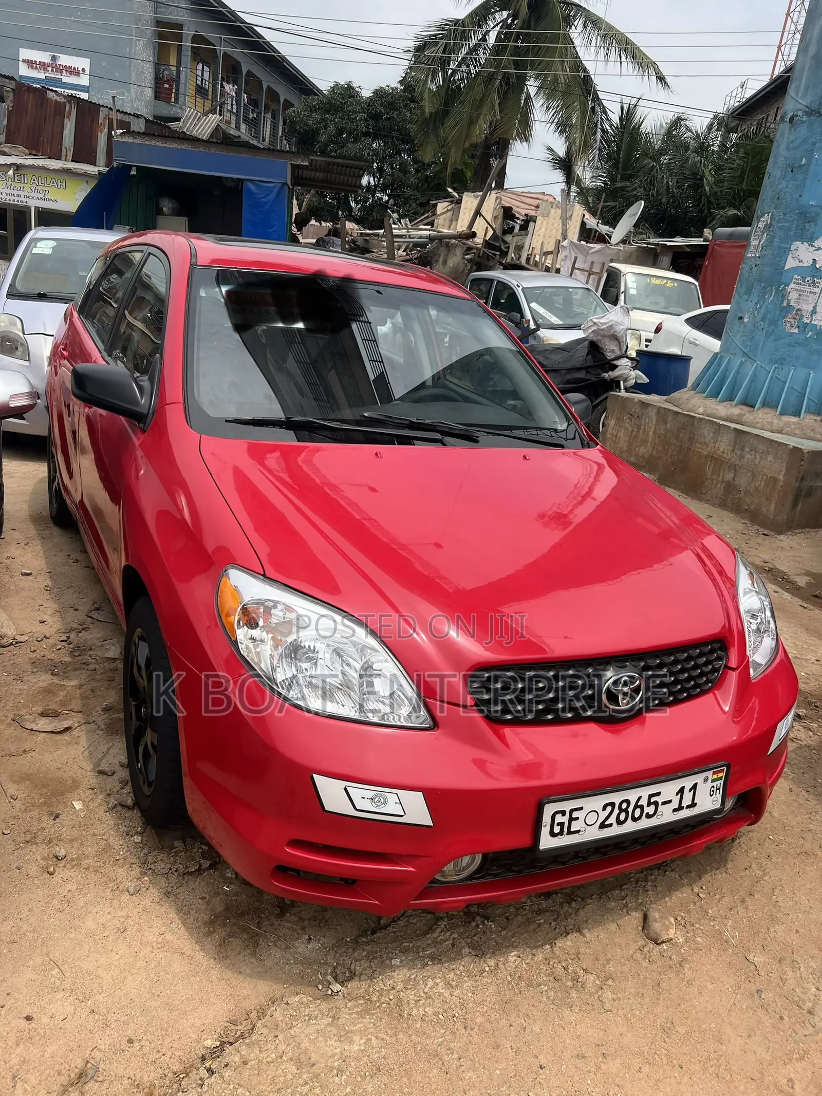 Toyota Matrix 2008 Red