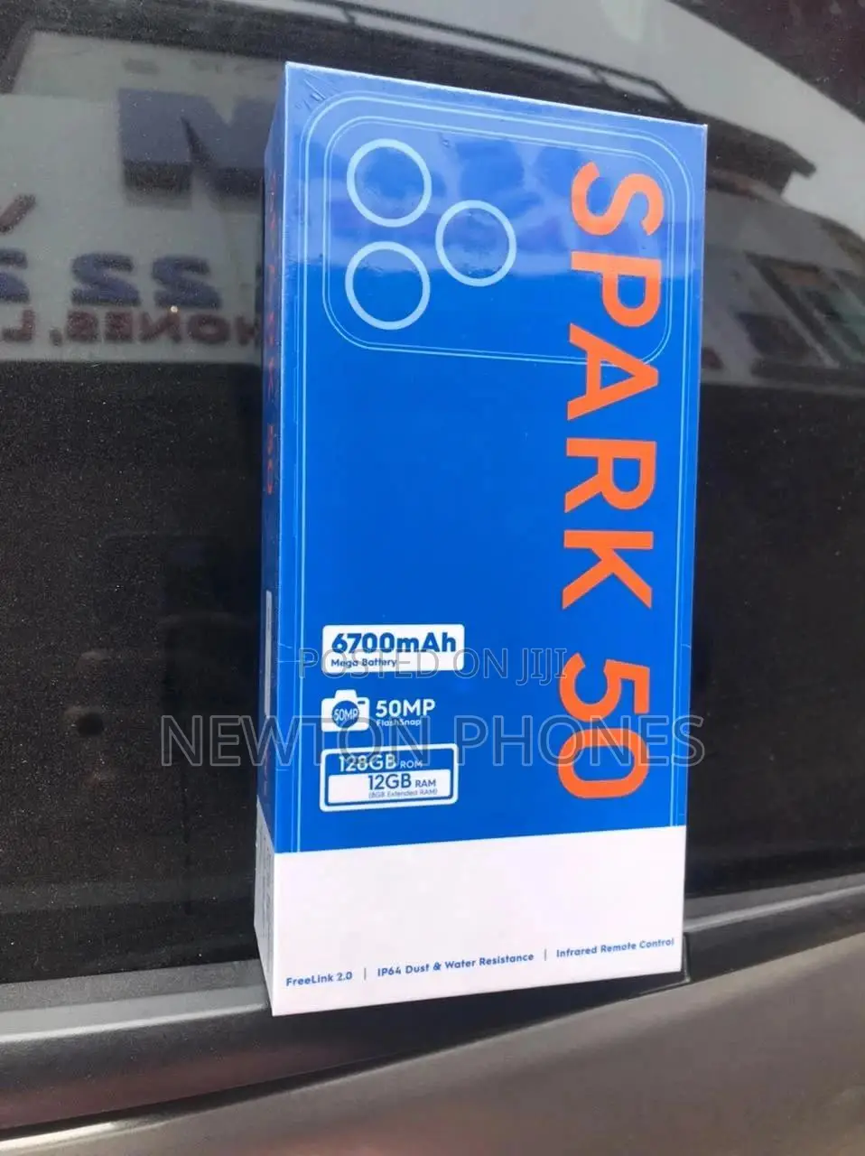 New Tecno Spark 50 128 GB Gray