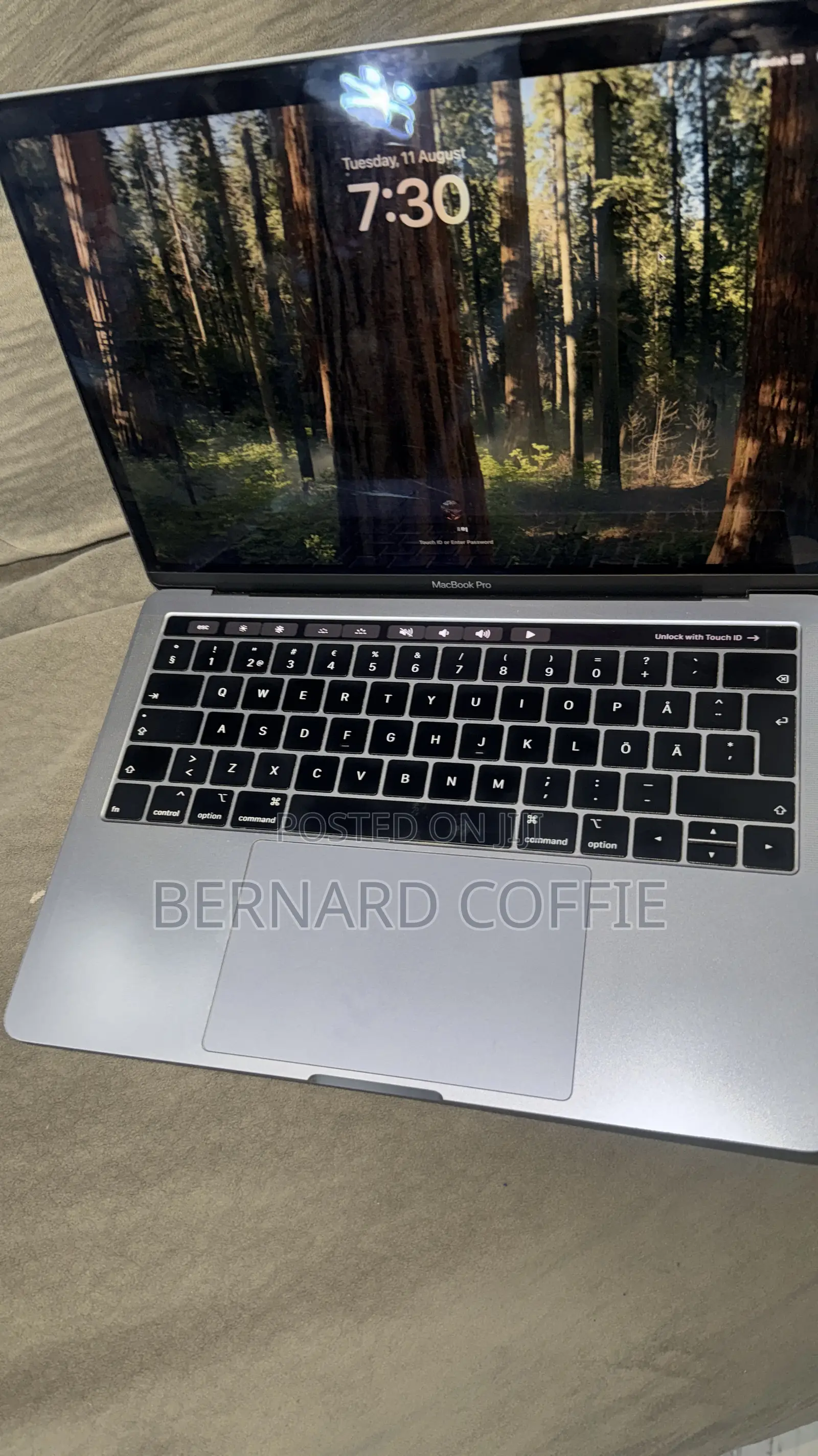 Laptop Apple MacBook Pro 2019 16GB Intel Core i5 SSD 256GB