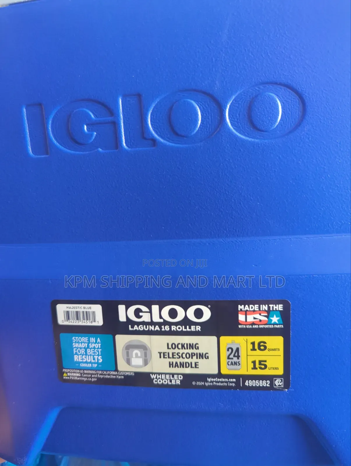 Igloo Ice Chest Wheels Foreign Use(16qt 15ltrs )