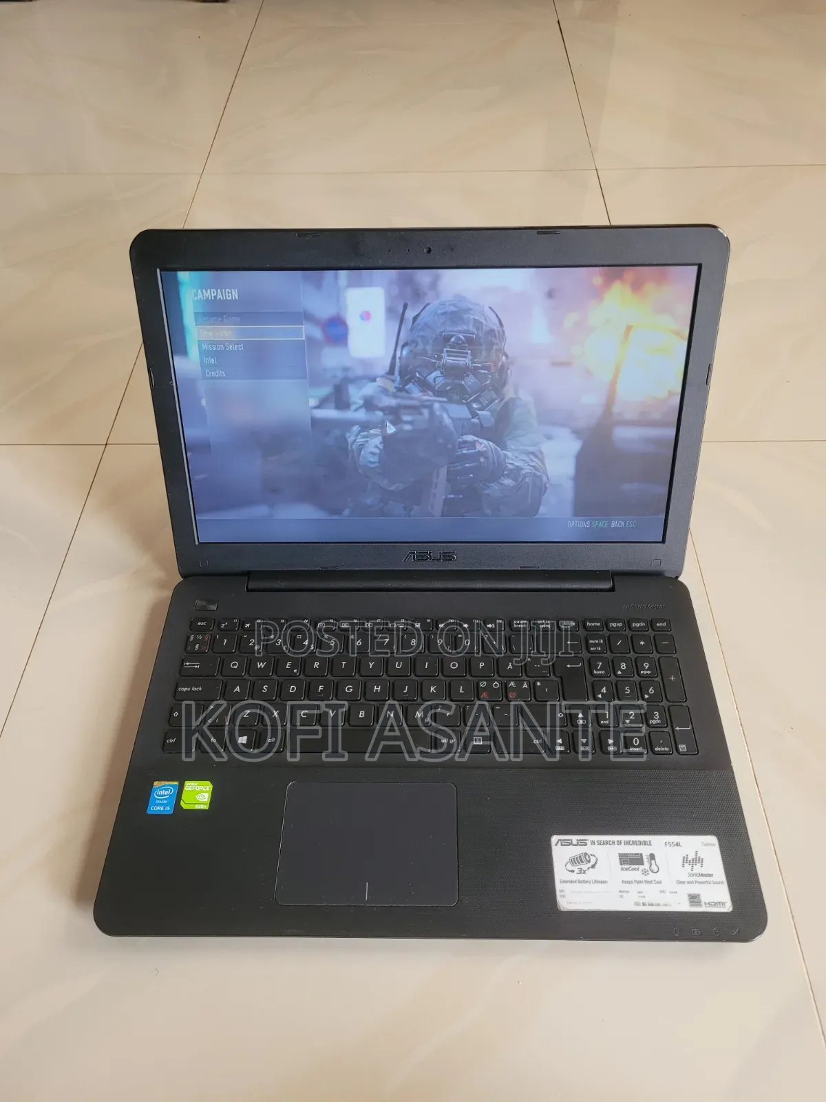 Laptop Asus X555LD 8GB Intel Core i5 HDD 500GB