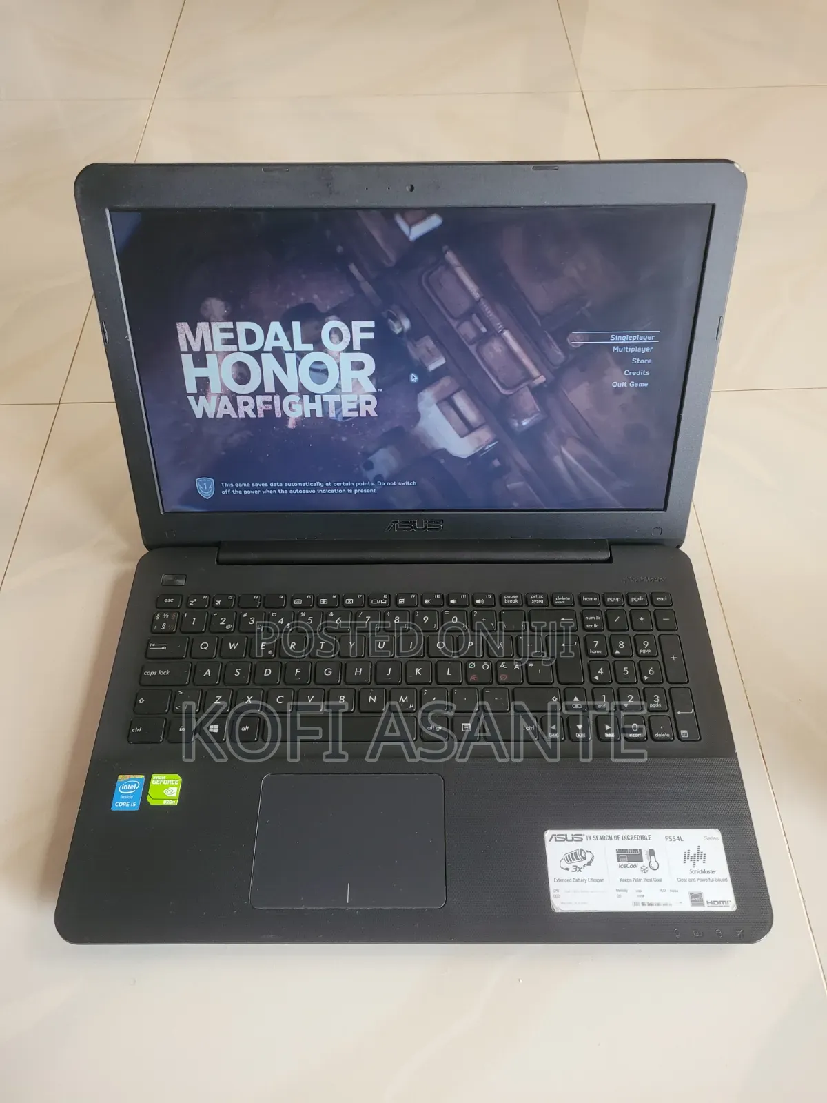Laptop Asus X555LD 8GB Intel Core i5 HDD 500GB