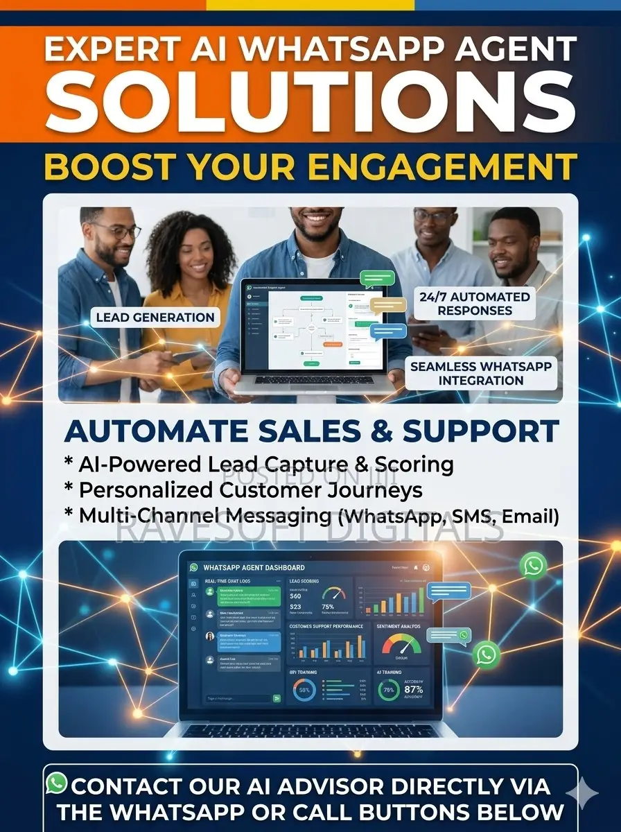 AI WhatsApp Sales Customer Support Agent