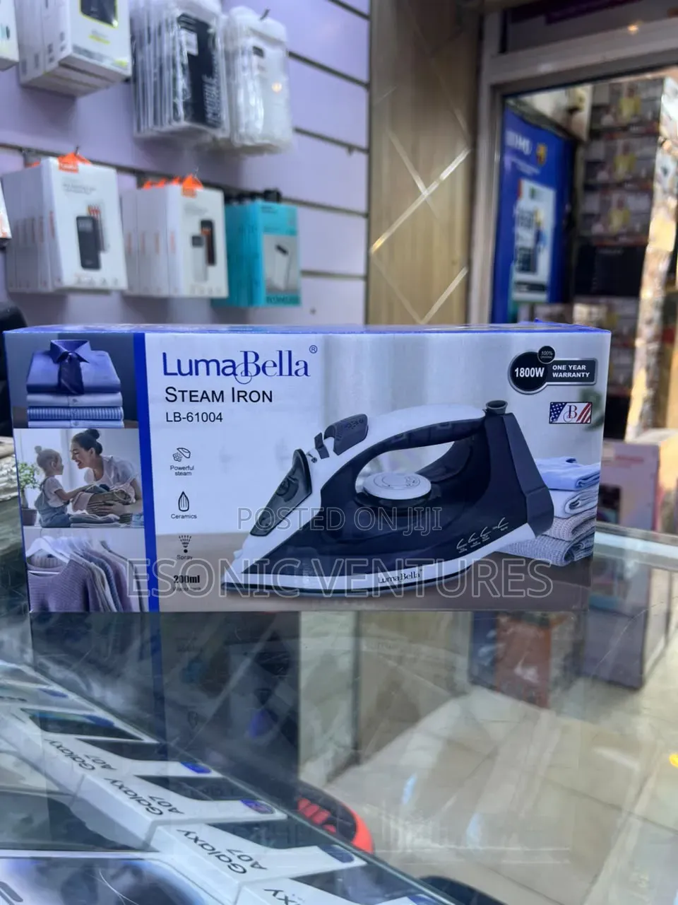 Luma Bella Steam Iron 200mL