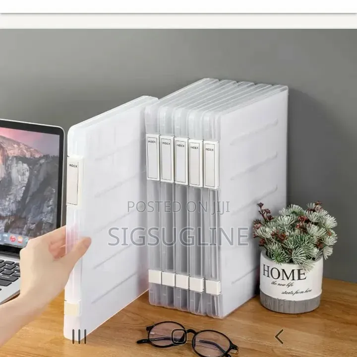A4 File Plastic Case Storage