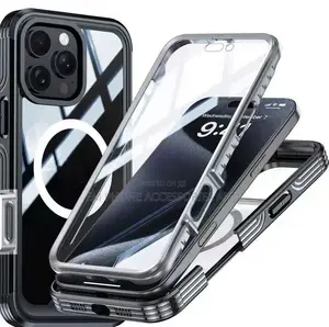 360 Degrees Case, Magsafe With Screen Protector, Wireless Charging.