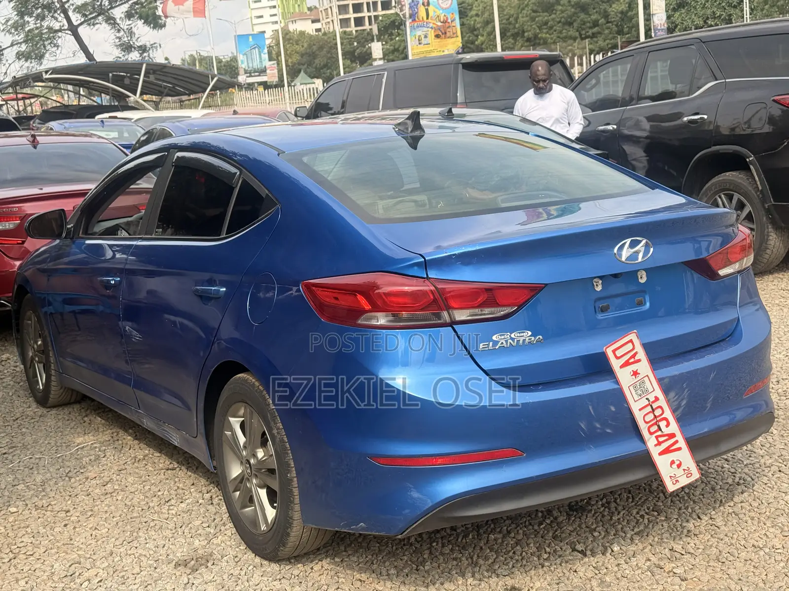 Hyundai Elantra Limited 2018 Blue