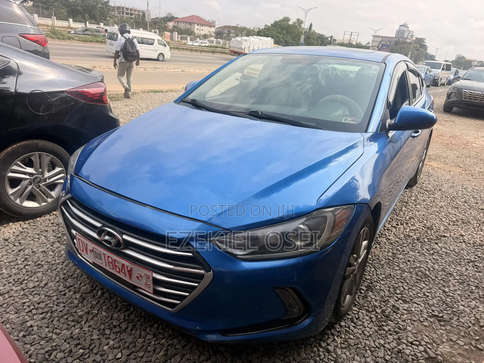 Hyundai Elantra Limited 2018 Blue