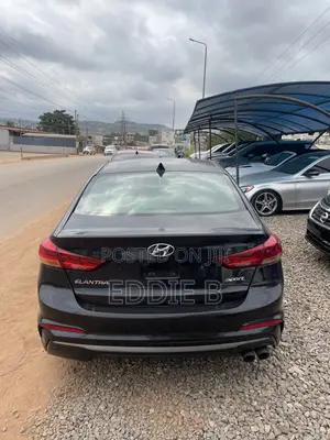 Hyundai Elantra Sport Sedan FWD (1.6L 4cyl 6M) 2017 Black