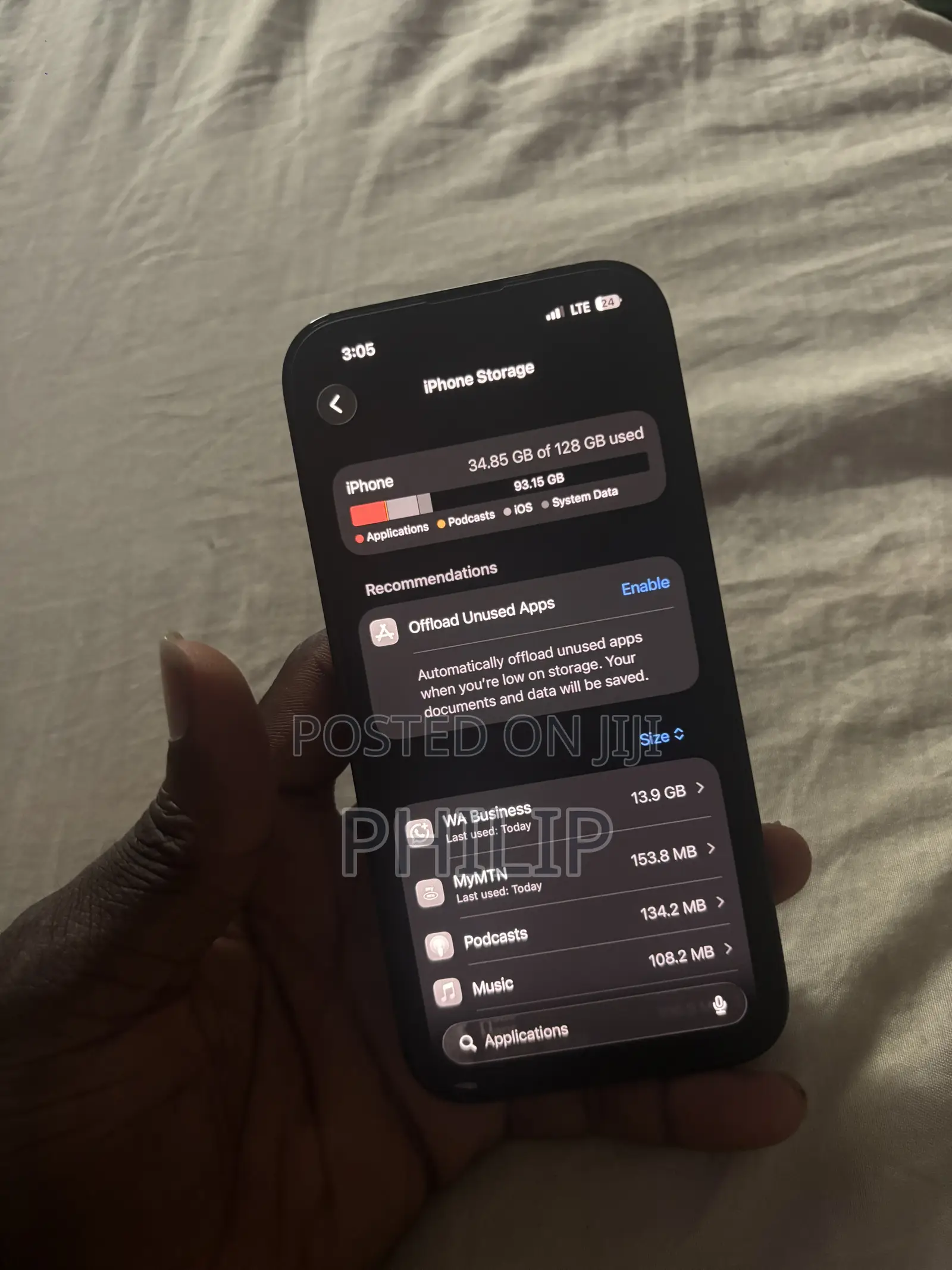 Apple iPhone 14 Pro 128 GB Black