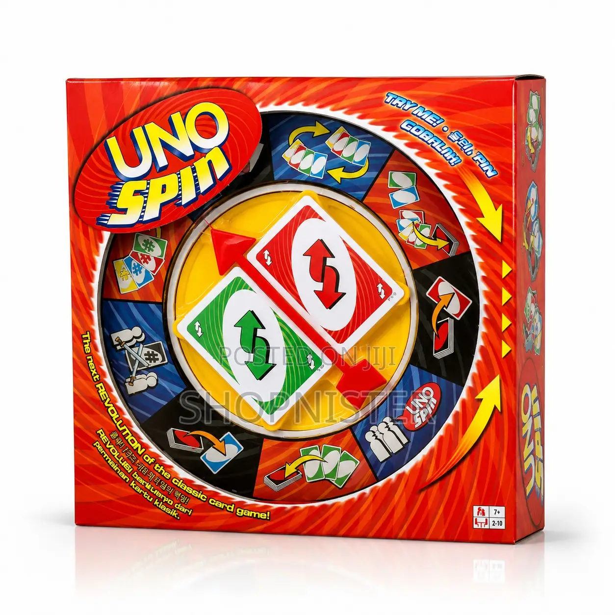 UNO Spin Family Card Game