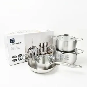 4 Piece Three Layer(Triply) Stainless Steel Cookware Set