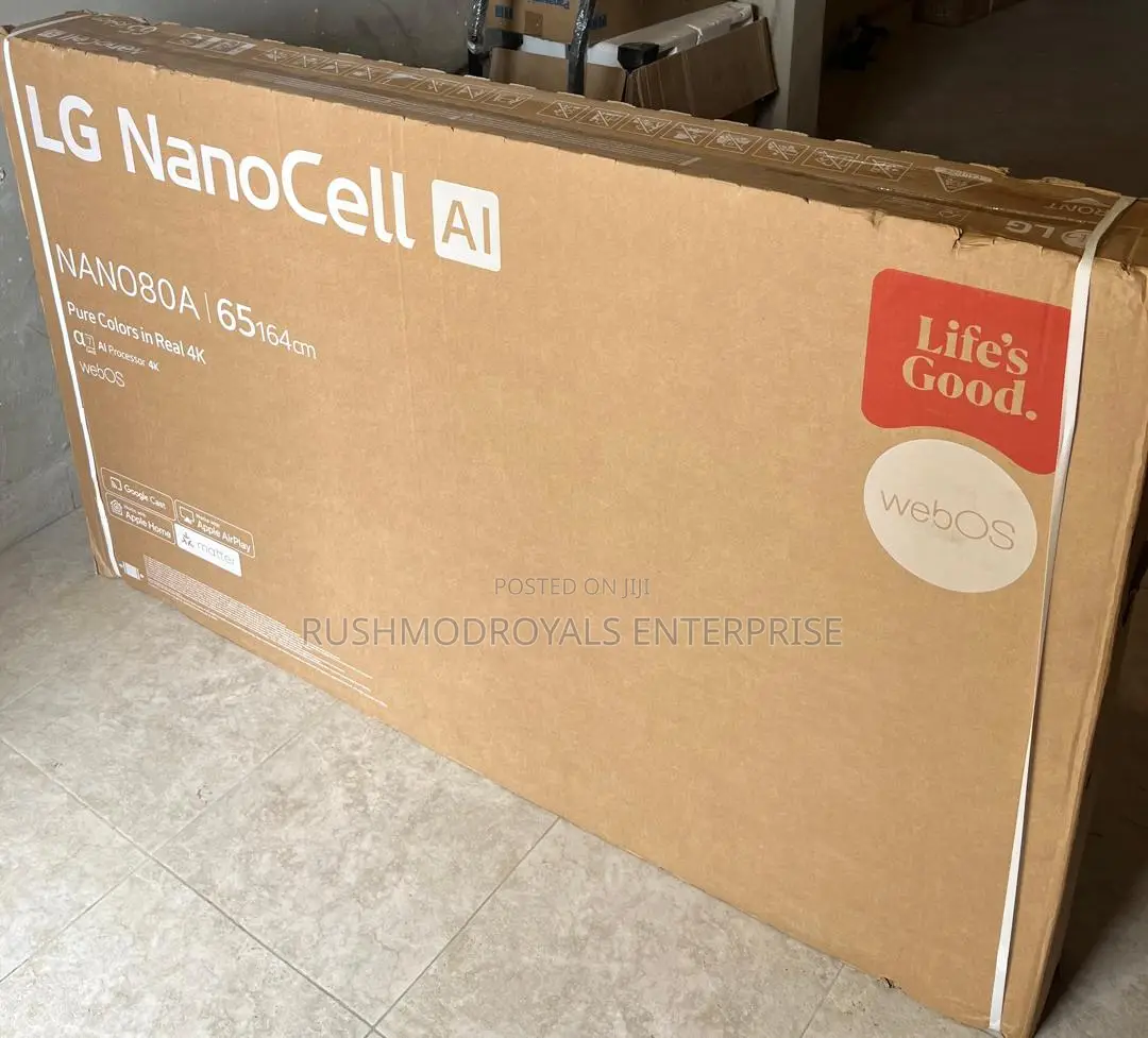 65 Inch LG Nanocell Ai Nano80 Smart TV Ai Magic